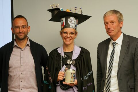 Towards entry "Successful doctorate of Carolin Zenk!"