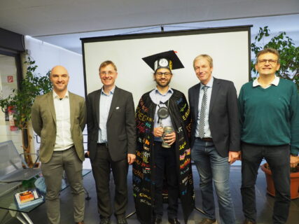 Towards entry "Successful doctorate of Maher Ghanem!"